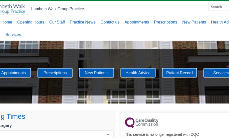 Lambeth Walk Group: Serving the Community with Excellence and Compassion