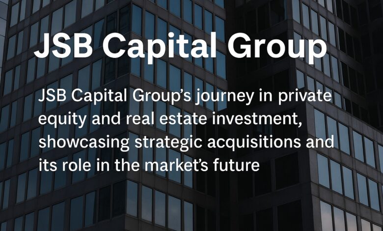 JSB Capital Group: Pioneering Investment Management and Strategic Growth
